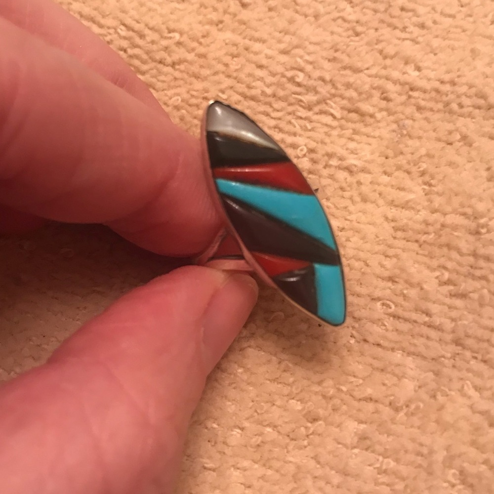Native American Statement Ring - image 4